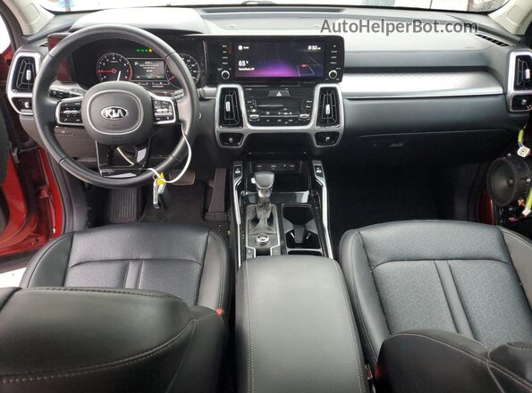5XYRK4LF6MG073446 2021 KIA SORENTO Red 