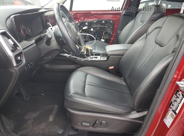 5XYRK4LF6MG073446 2021 KIA SORENTO Red 