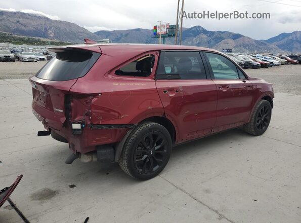 5XYRK4LF6MG073446 2021 KIA SORENTO Red 