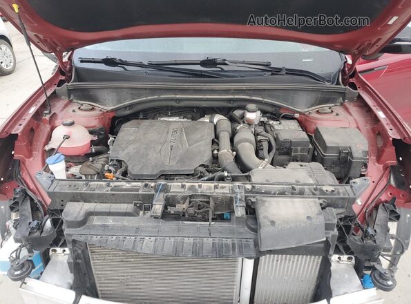 5XYRK4LF6MG073446 2021 KIA SORENTO Red 