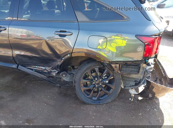 5XYRKDLF1NG158888 2022 KIA SORENTO Серый Вид спереди