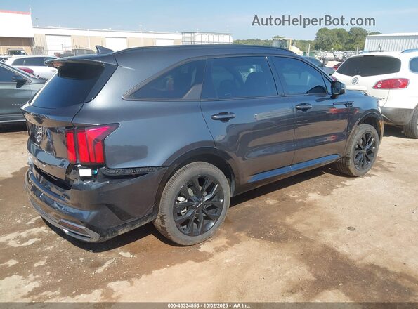 5XYRKDLF1NG158888 2022 KIA SORENTO Серый Задняя правая четверть