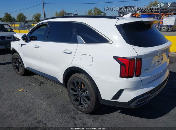 5XYRKDLF2NG081576 2022 KIA SORENTO White Հետևի ձախ