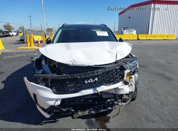 5XYRKDLF2NG081576 2022 KIA SORENTO White Դիմացի տեսք