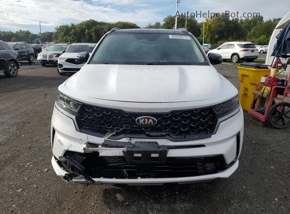 5XYRKDLF9MG052669 2021 KIA SORENTO White 