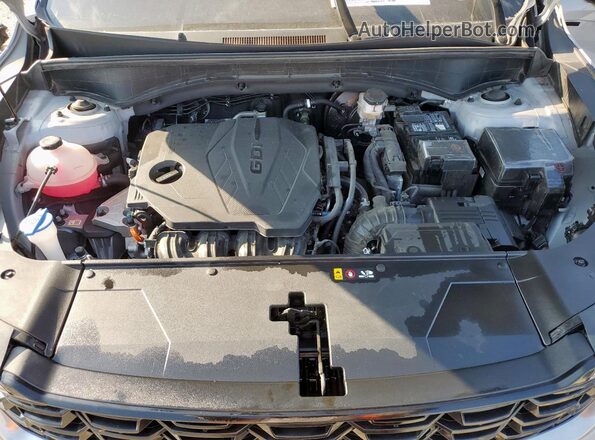 5XYRL4JC0RG296448 2024 KIA SORENTO Gray Widok komory silnika