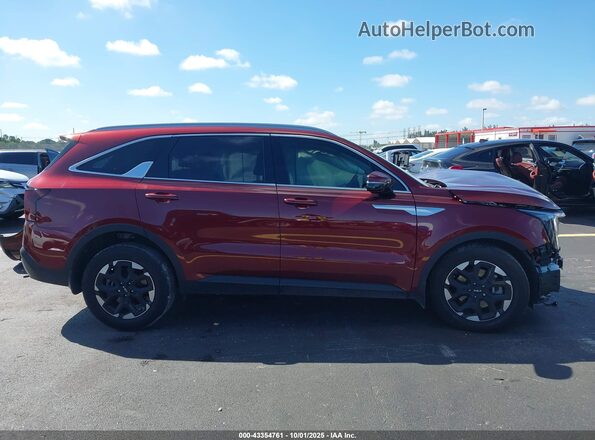 5XYRL4JC1RG262454 2024 KIA SORENTO Red 