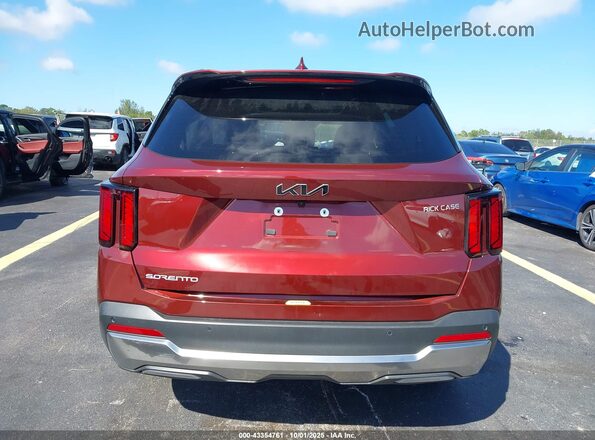5XYRL4JC1RG262454 2024 KIA SORENTO Red 