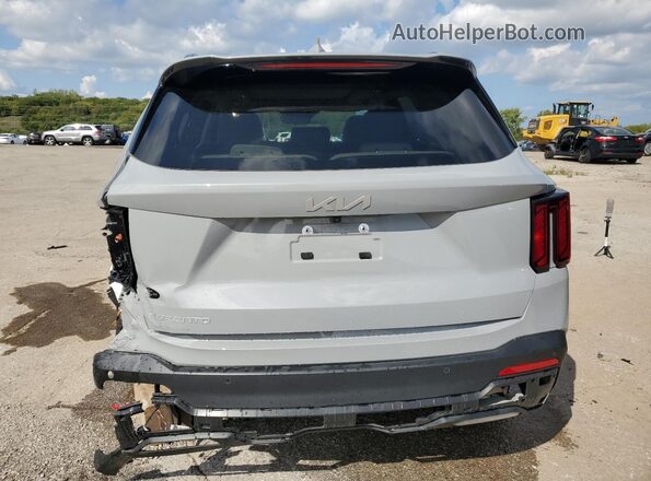 5XYRL4JC4SG338089 2025 KIA SORENTO Gray უკანა ხედი
