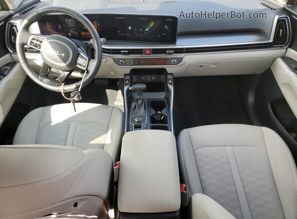 5XYRL4JC4SG338089 2025 KIA SORENTO Gray წინა პანელის ხედი