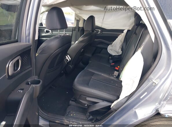 5XYRL4JC6SG337400 2025 KIA SORENTO Gray Вид наклейки з VIN-кодом