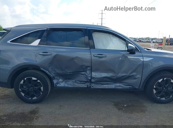 5XYRL4JC6SG337400 2025 KIA SORENTO Gray Панорамний вид салону 360°