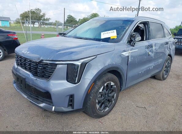 5XYRL4JC6SG337400 2025 KIA SORENTO Gray Передня ліва чверть