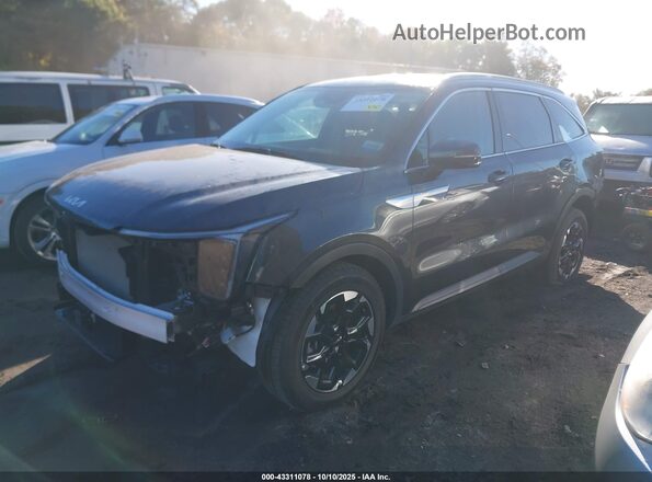 5XYRL4JC9RG273525 2024 KIA SORENTO Gray Առջևի ձախ երեք քառորդ տեսարան