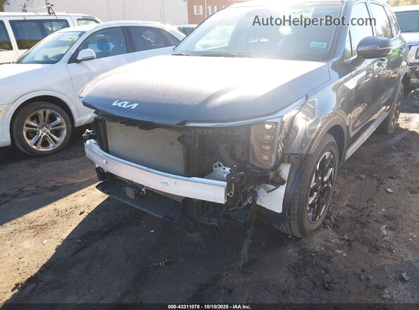 5XYRL4JC9RG273525 2024 KIA SORENTO Gray Դիմացի տեսք