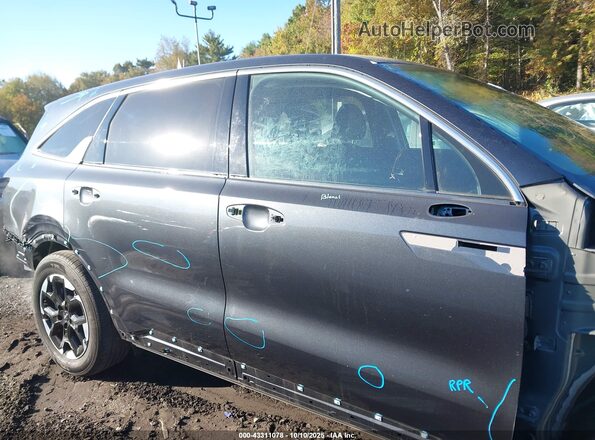 5XYRL4JC9RG273525 2024 KIA SORENTO Gray Սալոնի 360 աստիճան տեսք