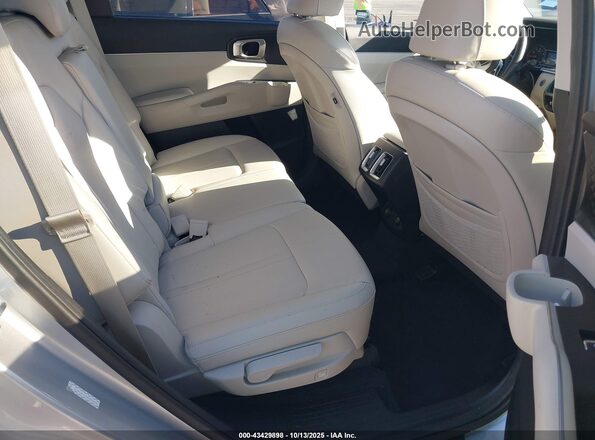 5XYRL4LC1NG084245 2022 KIA SORENTO Silver VIN կոդի պիտակի տեսք