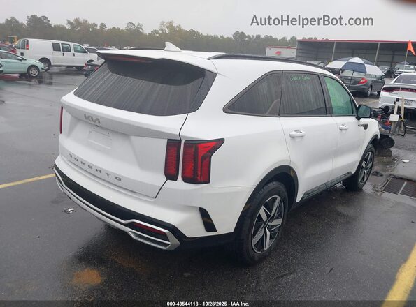 5XYRL4LC1NG127157 2022 KIA SORENTO Белый Задняя правая четверть