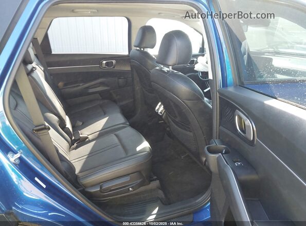 5XYRL4LC2NG131928 2022 KIA SORENTO Blue Вид наклейки з VIN-кодом