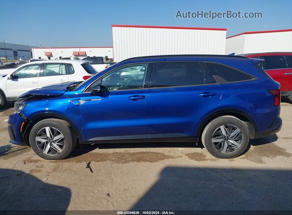 5XYRL4LC2NG131928 2022 KIA SORENTO Blue Панорамний вид салону 360°