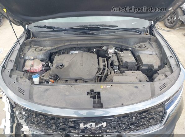 5XYRL4LC5NG095250 2022 KIA SORENTO Gray უკანა ხედი