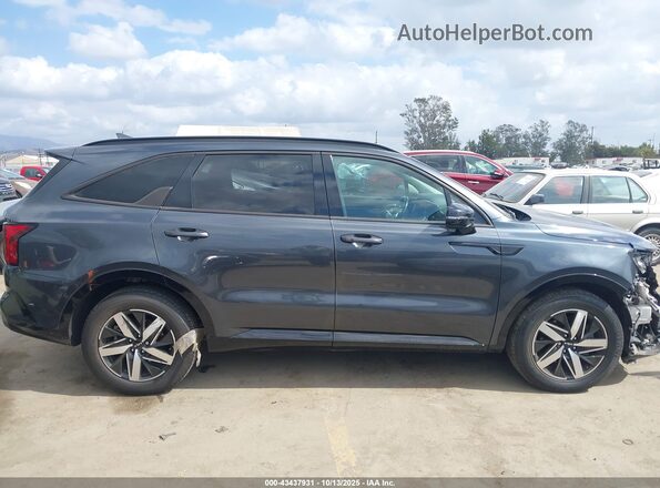 5XYRL4LC5NG095250 2022 KIA SORENTO Gray უკანა სალონის ხედი
