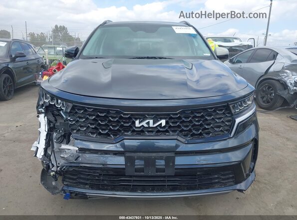 5XYRL4LC5NG095250 2022 KIA SORENTO Gray წინა ხედი