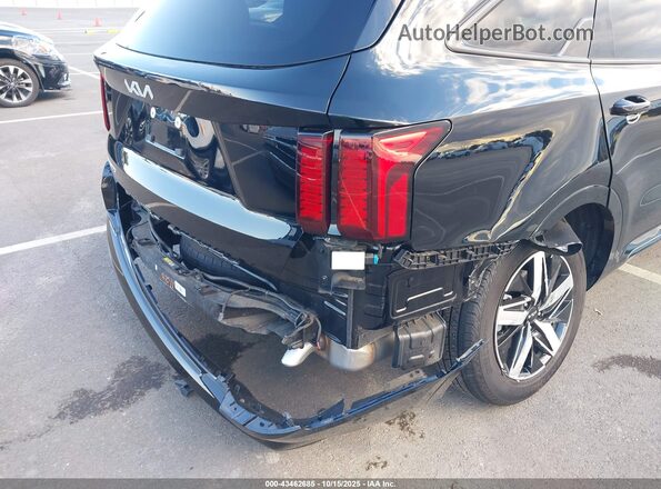 5XYRL4LC7PG248939 2023 KIA SORENTO Black Front view