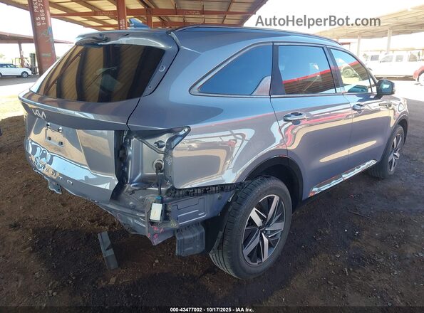 5XYRL4LC8NG085117 2022 KIA SORENTO Gray Rear right