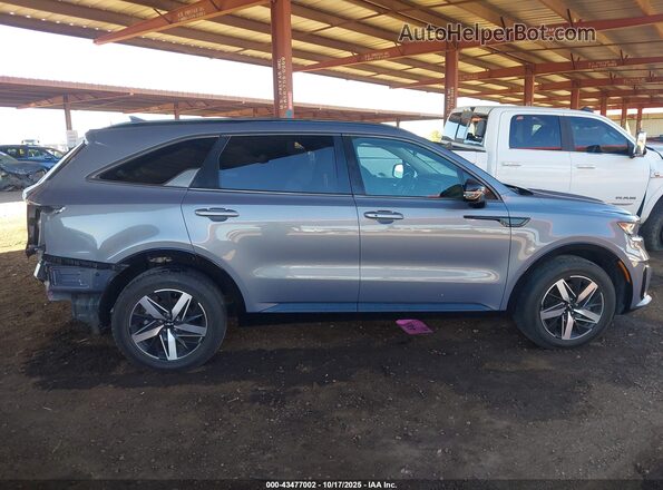 5XYRL4LC8NG085117 2022 KIA SORENTO Gray Rear interior view
