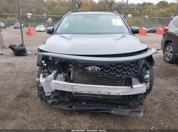 5XYRLDLC5MG060867 2021 KIA SORENTO Gray Widok wnętrza z tyłu