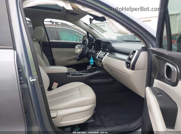 5XYRLDLC5MG060867 2021 KIA SORENTO Gray Widok wnętrza z przodu