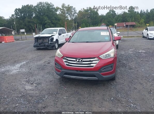 5XYZT3LB6GG359337 2016 HYUNDAI SANTA FE SPORT Red Դիմացի տեսք