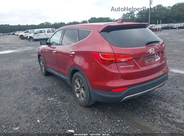 5XYZT3LB6GG359337 2016 HYUNDAI SANTA FE SPORT Red Հետևի ձախ
