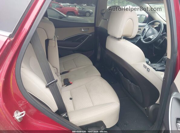 5XYZT3LB6GG359337 2016 HYUNDAI SANTA FE SPORT Red VIN կոդի պիտակի տեսք