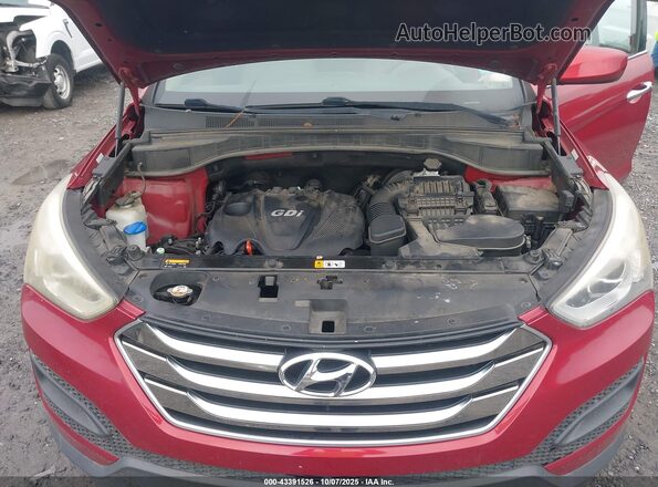 5XYZT3LB6GG359337 2016 HYUNDAI SANTA FE SPORT Red Հետևի տեսք