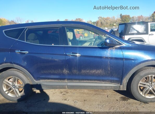 5XYZTDLB1JG569356 2018 HYUNDAI SANTA FE SPORT Blue 
