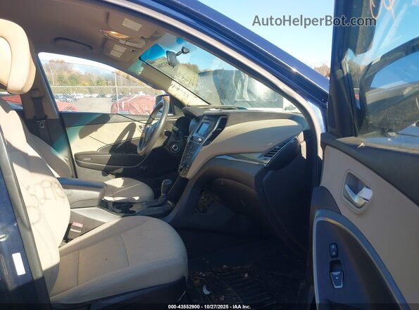 5XYZTDLB1JG569356 2018 HYUNDAI SANTA FE SPORT Blue 