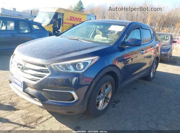 5XYZTDLB1JG569356 2018 HYUNDAI SANTA FE SPORT Blue 