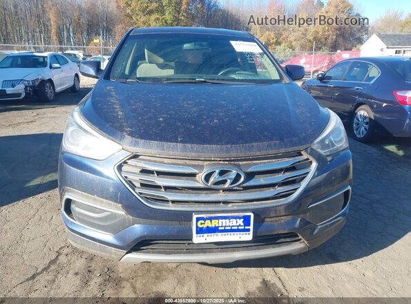 5XYZTDLB1JG569356 2018 HYUNDAI SANTA FE SPORT Blue 