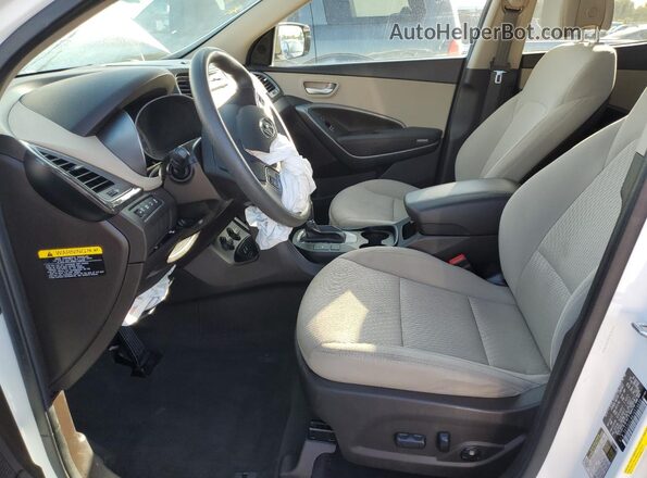 5XYZU3LB4JG514696 2018 HYUNDAI SANTA White 
