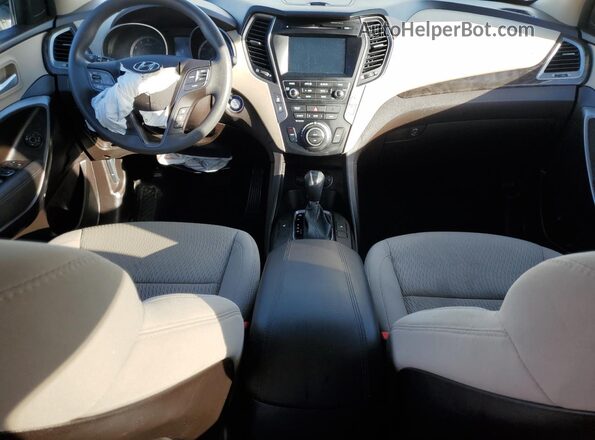 5XYZU3LB4JG514696 2018 HYUNDAI SANTA White 