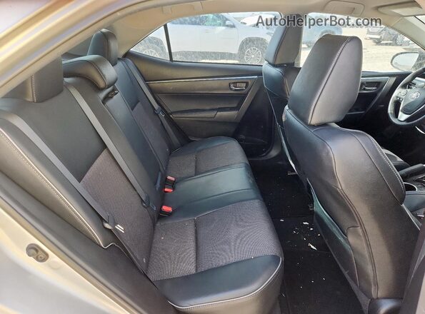 5YFBURHE2GP557767 2016 TOYOTA LL Silver უკანა სავარძლების ხედი
