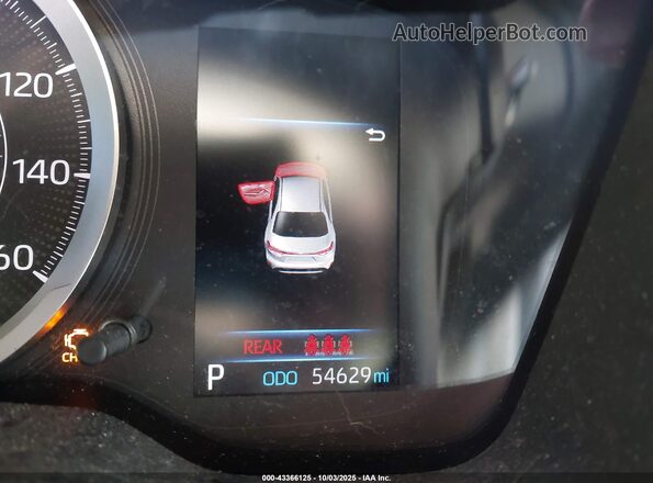 5YFEPMAE1MP267209 2021 TOYOTA LL Navy უკანა სავარძლების ხედი