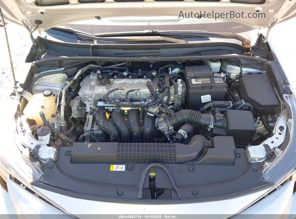 5YFEPMAE2MP180774 2021 TOYOTA LL Silver Вид ззаду