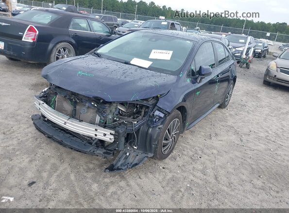 5YFEPMAE6NP385242 2022 TOYOTA LL Синий Передняя левая четверть