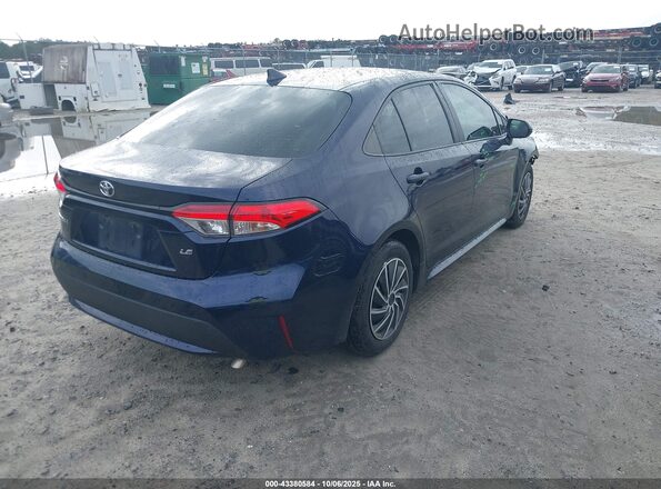 5YFEPMAE6NP385242 2022 TOYOTA LL Синий Задняя правая четверть