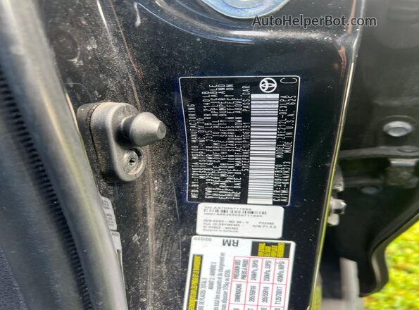 5YFEPRAE1LP106791 2020 TOYOTA LL Black Widok wnętrza z tyłu