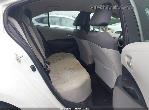 5YFEPRAE7LP104477 2020 TOYOTA LL White VIN კოდის სტიკერის ხედი