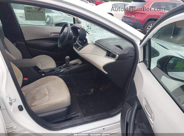 5YFEPRAE7LP104477 2020 TOYOTA LL White წინა სალონის ხედი